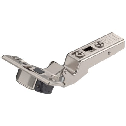 BLUM CLIP TOP HINGE ANGLE -45DEG OVERLAY SPRUNG N.P WITH INTEGRATED BLUMOTION 09347253   A