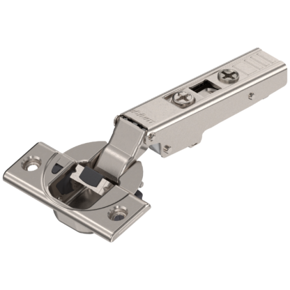BLUM CLIP TOP HINGE 110DEG SPRUNG N.P OVERLAY WITH INTEGRATED BLUMOTION 08884623 OVERLAY APPLICATION