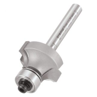 TREND 46/130 BEARING GUIDED OVOLO CUTTER 6.3MM RADIUS 1/4" SHANK