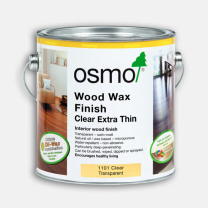 OSMO 1101C WOOD WAX EXTRA THIN CLEAR 0.75L