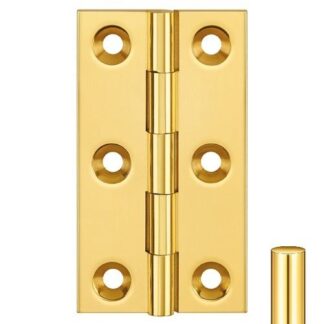 SIMONSWERK 0940 HINGE 51 X 28.5MM POLISHED BRASS LACQUERED