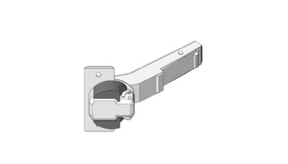BLUM CLIP TOP HINGE ANGLE 45DEG II OVERLAY SPRUNG NP WITH INTEGRATED BLUMOTION NO.09349093