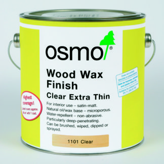 OSMO 1101C WOOD WAX EXTRA THIN CLEAR 0.75L