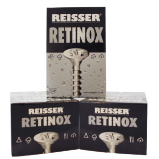 6.0X70 RETINOX R2 CSK POZI WOODSCREW ST/ST BOX OF 100 STAINLESS STEEL