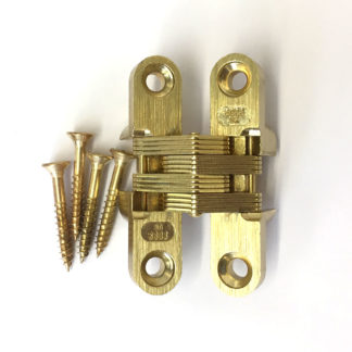 INVISIBLE SOSS HINGE No.341.07.518 BRASS PLATED