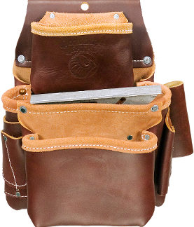 OCCIDENTAL 5060 3-POUCH LEATHER FASTENER BAG RIGHT HAND