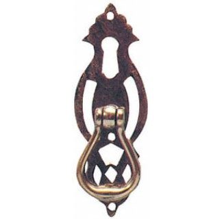 PEDESTAL HANDLE 1512PWKHAN ANT BRASS *** 1512P-WKH ANT         WITH KEYHOLE