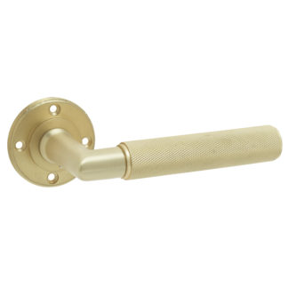 BURLINGTON PICCADILLY LEVER ON ROSE **NO OUTER ROSES INCLUDED** SATIN BRASS