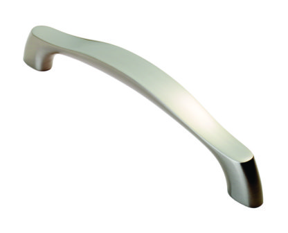 FTD FTD2080ASN Chunky Arched Handle 128mm Satin Nickel