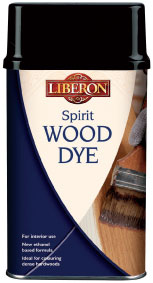 LIBERON SPIRIT WOOD DYE EBONY 250ML 4