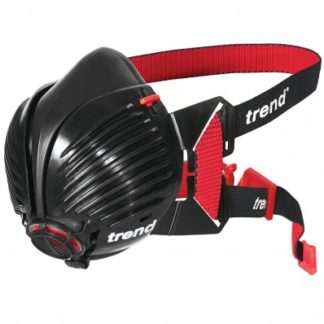 TREND STEALTH/ML STEALTH RESPIRATOR MASK. MEDIUM/LARGE SIZE HALF MASK WITH TWIN P3 RATED FILTERS