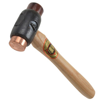 Thor 208 Copper / Rawhide Hammer Size A (25mm) 355g