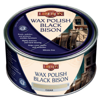 LIBERON BLACK BISON WAX PASTE WALNUT 500ML 4