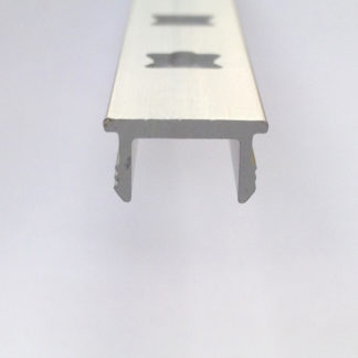 SHELF SUPPORT STRIP ALUMINUM ANODIZED REQUIRES 10 x 4mm CHANNEL