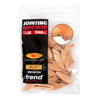 TREND NO. 0 SIZE COMPRESSED BEECH BISCUITS - 100 PACK