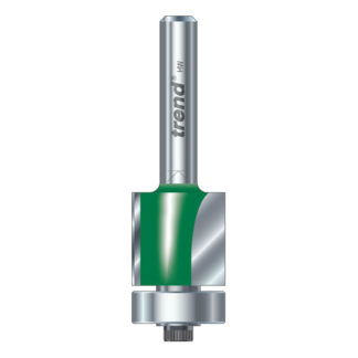 TREND C116A SELF GUIDED TRIMMER 12.7MM DIAMETER 1/4" SHANK