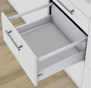 Tandembox Antaro Drawer Set D Height 550mm With Blumotion. Single Rail SIDES RUNNERS BRACKETS &amp; COVER CAPS