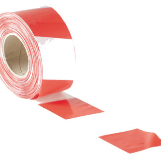 BARRIER TAPE RED/WHITE 500M