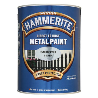 Hammerite Direct to Rust Smooth Finish Metal Paint White 250ml
