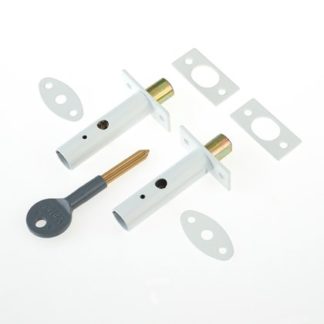 YALE M444 DOOR SECURITY BOLT WHITE