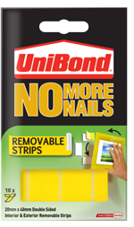 UNIBOND NO MORE NAILS ON PAD REMOVEABLE