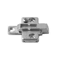 BLUM MOUNTING PLATE CLIP &amp; CLIP TOP 0MM NP NO.06764113   REQUIRES SYSTEM SCREWS