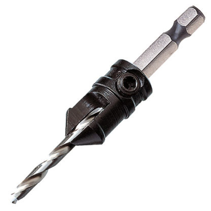 TREND SNAP/CS/10 SNAPPY COUNTERSINK WITH 1/8 (3.2MM) DRILL