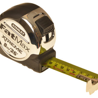 Stanley Tools FatMax Tape Measure 8m / 26ft (Width 32mm)