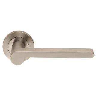 STEELWORX SWL LUBECCA LEVER ON ROSE SATIN STAINLESS STEEL