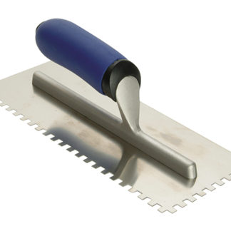 VITREX PROFESSIONAL STAINLESS STEEL ADHESIVE TROWEL SQUARE NOTCHES 6MM