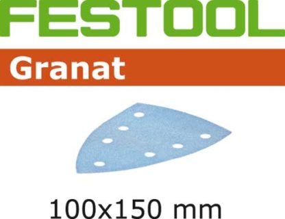 FESTOOL SAND SHEET GRANAT DELTA/7 150G PK100 DTS400
