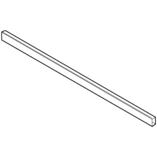 LEGRABOX INNER GALLERY RAIL 1080mm ST.STEEL No.09240980 for C HEIGHT can be cut mat.nicke