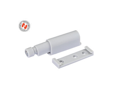 MAGNETIC PUSH LATCH WHITE REQUIRES  W4 ZINC OR 955.1008 PLATE  ***