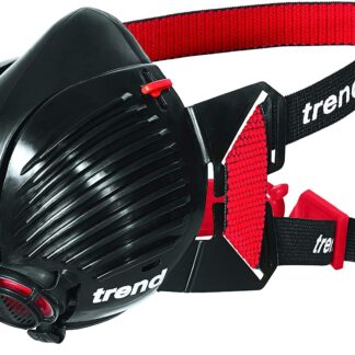 TREND STEALTH/SM AIR STEALTH RESPIRATOR MASK. SMALL/MEDIUM SIZE HALF MASK WITH TWIN P3 RATED FILTERS