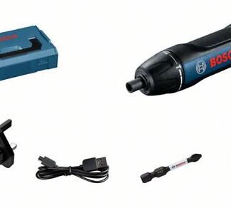 Bosch GO (25pcs Acc Set, 1 PH2, charger adapter, USB cable, L-BOXX mini) 3.6V Screwdriver