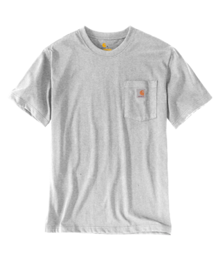 Carhartt 103296 K87 Short Sleeve T-Shirt Heather Grey - Uncategorised ...