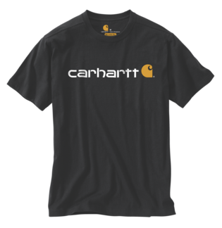 Carhartt 103361 Core Logo T-Shirt Short Sleeve Black