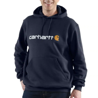 Carhartt 100074 Signature Logo Sweatshirt New Navy