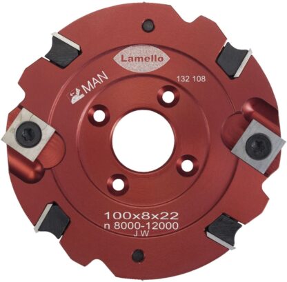 LAMELLO CLAMEX S-18 CUTTER 8MM DISP TIP 4 HOLE FIXING REVERSIBLE BLADES