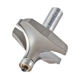 TREND 46/97 BEARING GUIDED OVOLO CUTTER 22.2MM RADIUS 1/2" SHANK