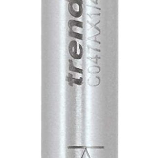 TREND C047A TREND CRAFTPRO 1/4IN COMBI TRIMMER 60 DEGREE ANGLE BIT 12.7MM X 12.7 1/4" SHANK