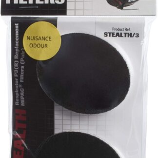 TREND STEALTH/3 AIR STEALTH RESPIRATORY MASK REPLACEMENT SET OF CHARCOAL FILTERS
