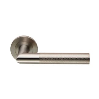 STEELWORX CROWN KNURLED LEVER SATIN STAINLESS STEEL