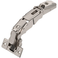 Blum 71T7550 CLIP Top Wide Angle Hinge for Zero Protrusion 155°, Overlay Application, Screw-on