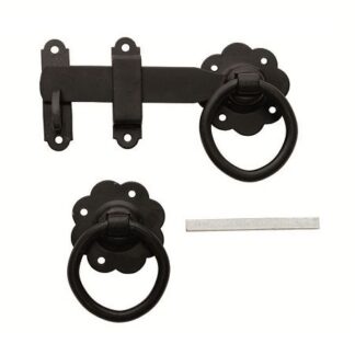 RING GATE CATCH 1501MM BRIGHT ZINC PLATED