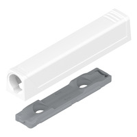 BLUM TIP-ON INLINE ADAPTOR PLATES 03315359 SILK WHITE **USE WITH NEW ADJUSTABLE TIP-ON**