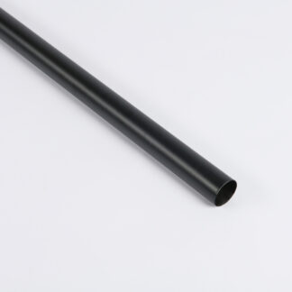 ROUND TUBE STEEL 25mm dia x 2500mm MATT BLACK TH29Q52438      (8FT LENGTH)