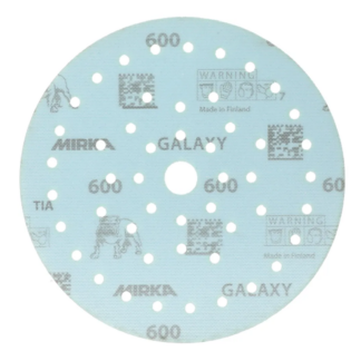 MIRKA GALAXY  MULTIFIT DISC 125MM 600 GRIT     PACKS OF 100