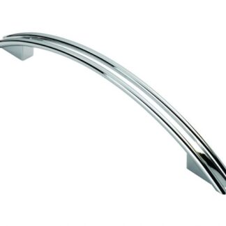 WIRE PATTERN BOW HANDLE POLISHED CHROME