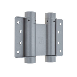 JEDO DOUBLE ACTION SPRING HINGE SET 175MM MAX WEIGHT 55KG MAX WIDTH 850MM MAX THICKNESS 40-45MM